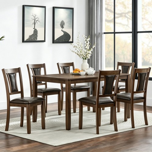 Modern piece dining table - modern,