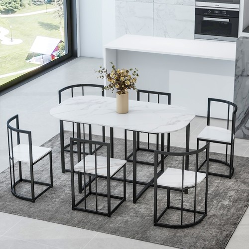 Modern piece dining - modern, 7-piece