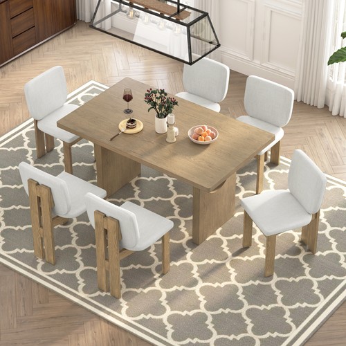 Piece dining table - 7-piece, for