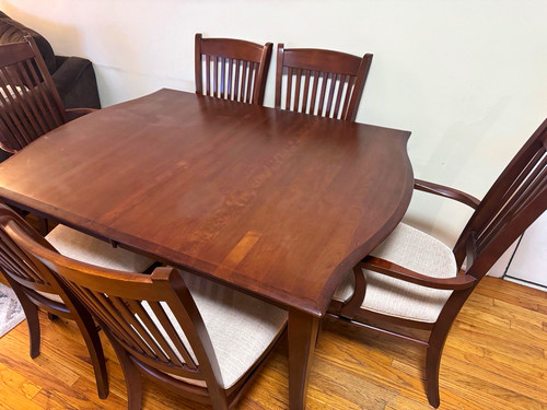 Piece dark wood rectangular - dark,